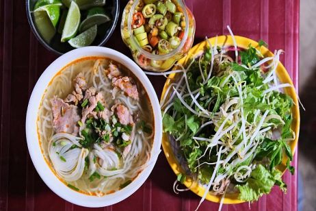 Bun Bo Hue (Hue Signature Beef Noodle Soup)