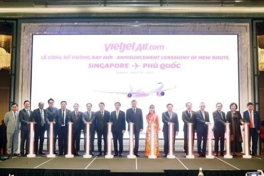 Vietjet Air launches Singapore-Phu Quoc direct air route