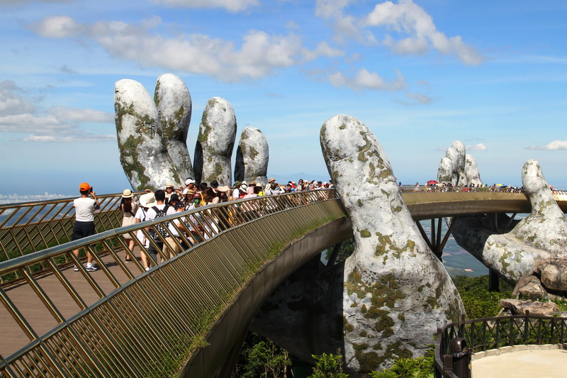 Golden Bridge in Danang