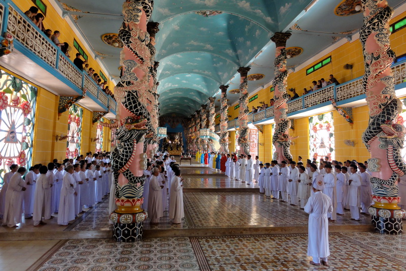 Cao dai Temples, Vietnam