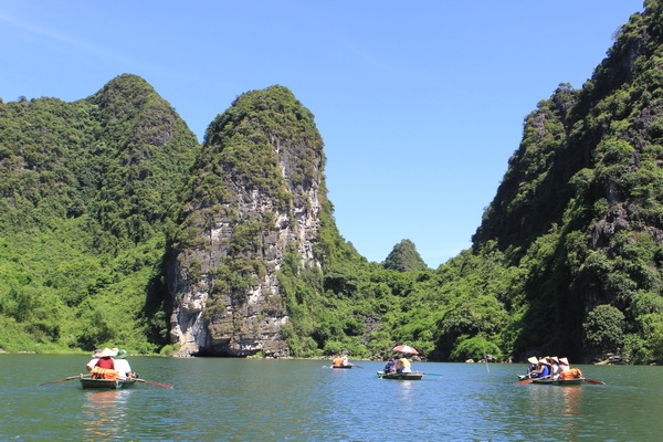 Trang An heritage site, Ninh Binh, Vietnam