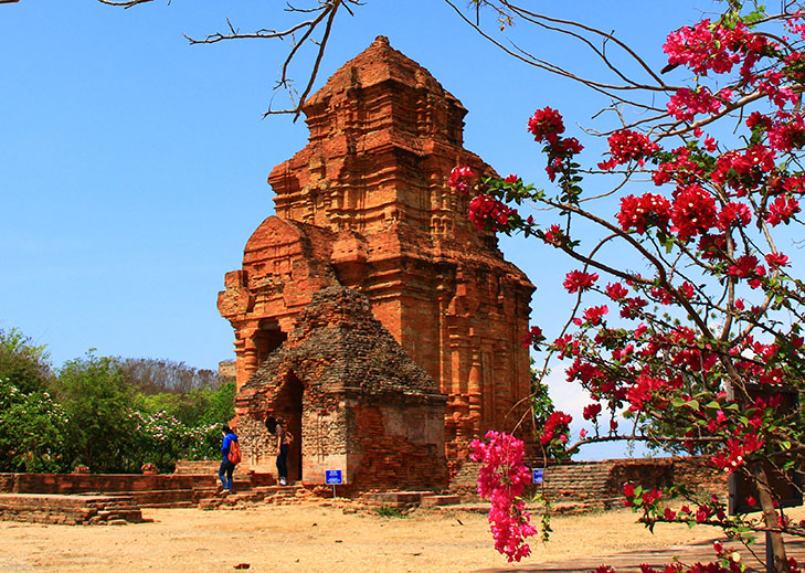 Posanu cham temple in Mui Ne, Phan Thiet
