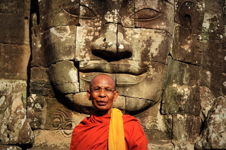 Bayon Temple, Siem Reap, Cambodia, authentic travel