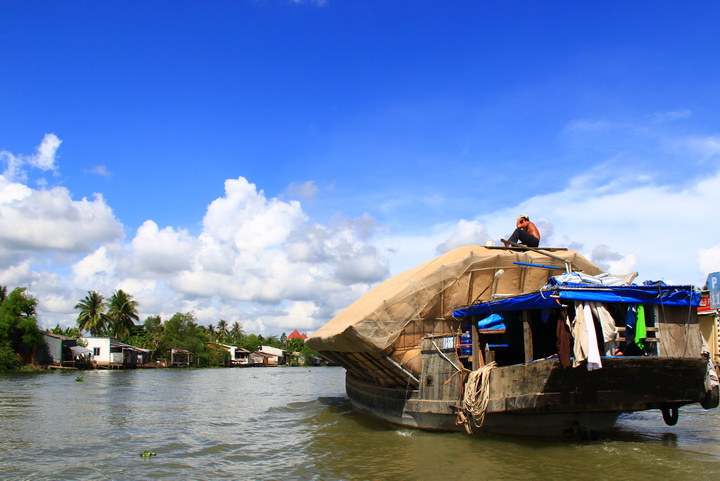 Cai Be market, Mekong 