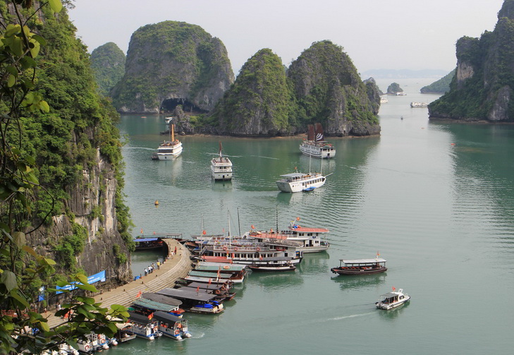 View of Halong bay